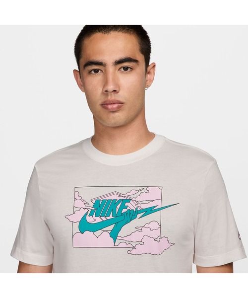 NIKE(ナイキ)の「ナイキ NIKE ナイキ NSW HBR シーズナル クラブ S/S Tシャツ(Tシャツ/カットソー・メンズ・グリーン/クリーム・S/M/L/LL/3L)」の7枚目の写真