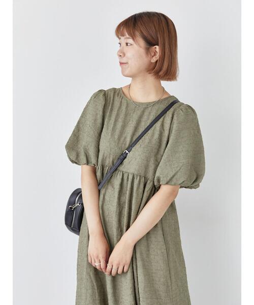 ehka sopo（エヘカソポ）の「バックリボンワンピース（ワンピース・レディース・カーキ/モカ/ブラック・F）」の22枚目の写真