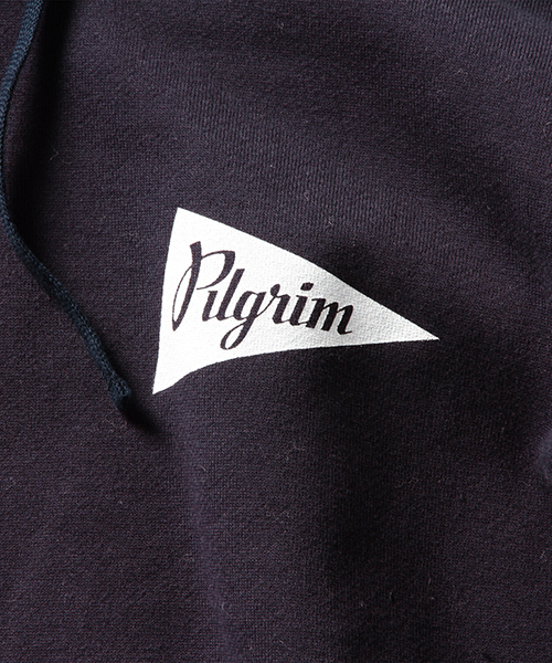 Pilgrim Surf Supply(ピルグリムサーフサプライ)の「Pilgrim Surf+Supply / Pennant Logo Hoody(パーカー・メンズ・ホワイト系その他/ブラック系その他/ブラック/ネイビー・MEDIUM/X-SMALL/LARGE/SMALL)」の11枚目の写真