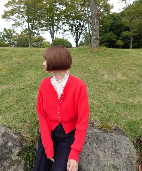 model：H163 着用サイズ：FREE