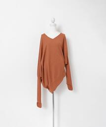 square knit pullover