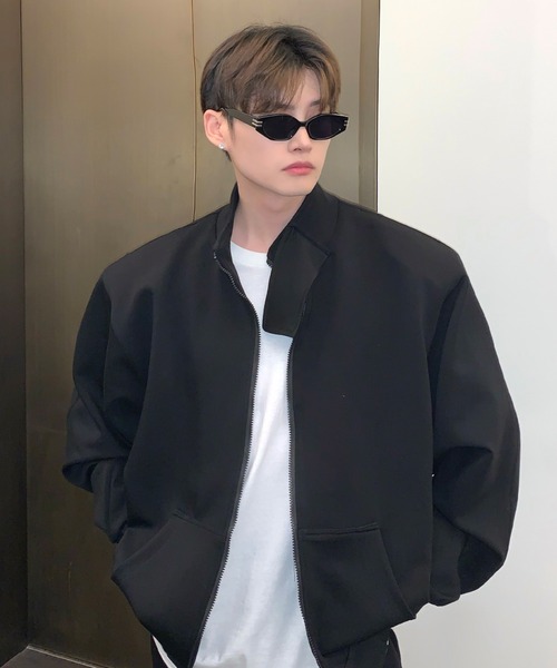 MGV（エムジーヴィー）の「スタンドカラーセットアップ（セットアップ・メンズ・ブラック/グレー・MEDIUM/LARGE/X-LARGE）」の4枚目の写真