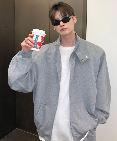 MGV（エムジーヴィー）の「スタンドカラーセットアップ（セットアップ・メンズ・ブラック/グレー・MEDIUM/LARGE/X-LARGE）」の14枚目の写真