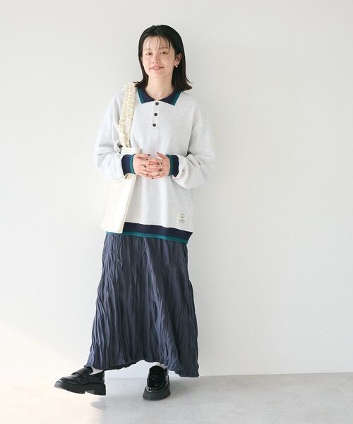 CRAFT STANDARD BOUTIQUE（クラフトスタンダードブティック）の「ギャザーハンドルメタリックトート（トートバッグ・レディース・ブロンズ/ホワイト/シルバー・FREE）」の14枚目の写真