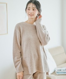 cross marche(クロスマルシェ)の【LAFUKU/ラフク】もちふわマシュマロニットトップス/ルームウェア(上下別売り)(ルームウェア/パジャマ)