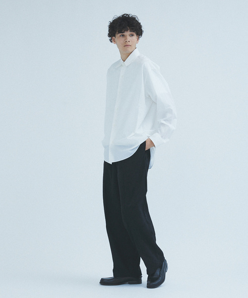 417 EDIFICE(フォーワンセブンエディフィス)の「フェイクスエード エンボス イージーパンツ(スウェットパンツ・メンズ・ブラック系その他/ライトグレー・MEDIUM/LARGE)」の5枚目の写真