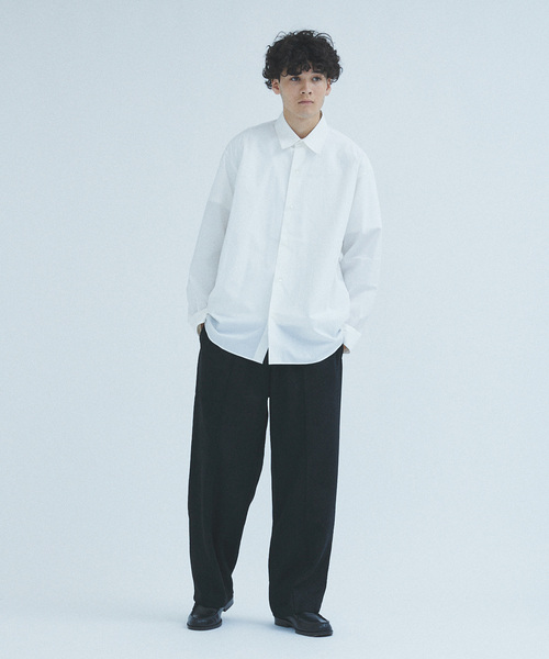 417 EDIFICE(フォーワンセブンエディフィス)の「フェイクスエード エンボス イージーパンツ(スウェットパンツ・メンズ・ブラック系その他/ライトグレー・MEDIUM/LARGE)」の9枚目の写真