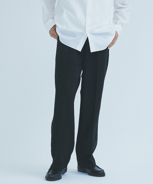 417 EDIFICE(フォーワンセブンエディフィス)の「フェイクスエード エンボス イージーパンツ(スウェットパンツ・メンズ・ブラック系その他/ライトグレー・MEDIUM/LARGE)」の10枚目の写真