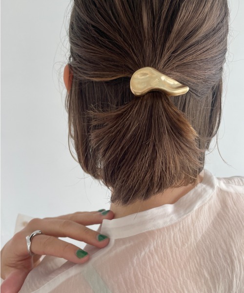 メタルモチーフヘアカフス