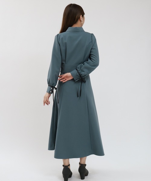 袖口リボンコルセットワンピース（ワンピース）｜ASTORIA ODIER（アストリアオディール）