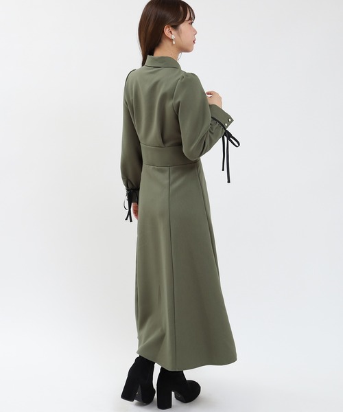 袖口リボンコルセットワンピース（ワンピース）｜ASTORIA ODIER（アストリアオディール）