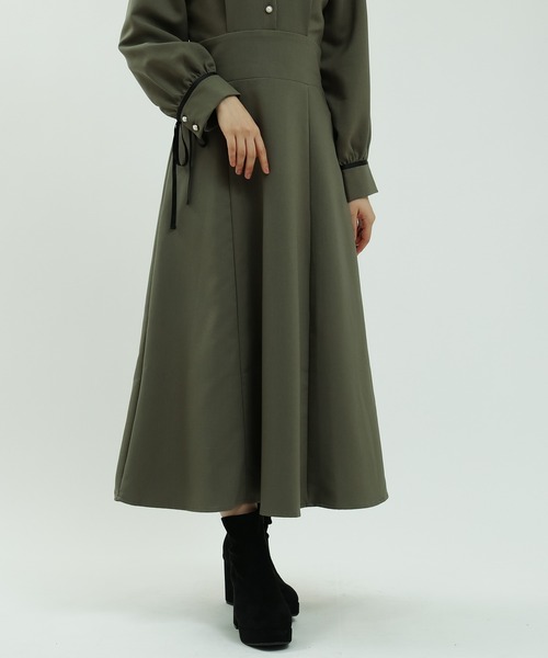 袖口リボンコルセットワンピース（ワンピース）｜ASTORIA ODIER（アストリアオディール）