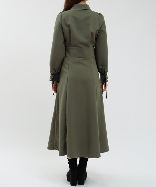 袖口リボンコルセットワンピース（ワンピース）｜ASTORIA ODIER（アストリアオディール）