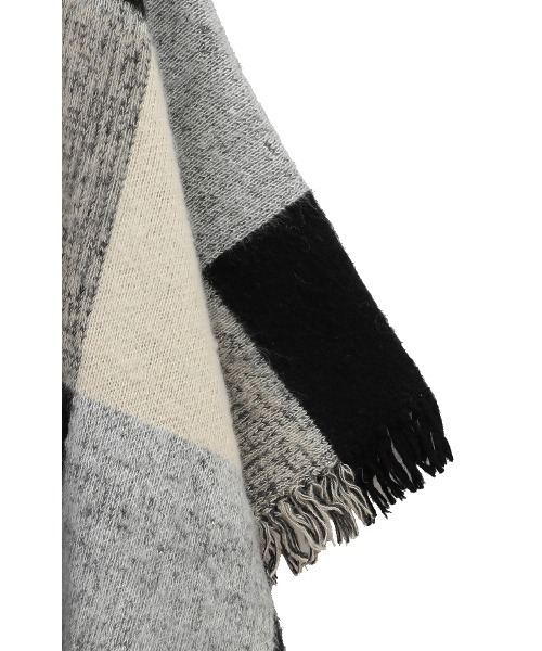 CLANE（クラネ）の「WIDE CHECK PONCHO（ポンチョ）」 - WEAR