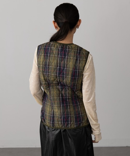 Barbour（バブアー）の「【BARBOUR】リバーシブルキルティングベスト