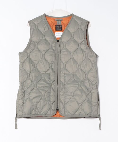 TAION（タイオン）の「【TAION】MILITARY V NECK W-ZIP DOWN VEST