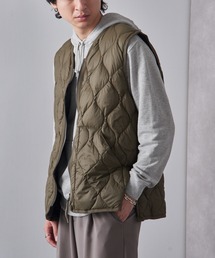 TAION（タイオン）の「【TAION】MILITARY V NECK W-ZIP DOWN VEST TAION-001ALSZML-1（ダウンベスト）」