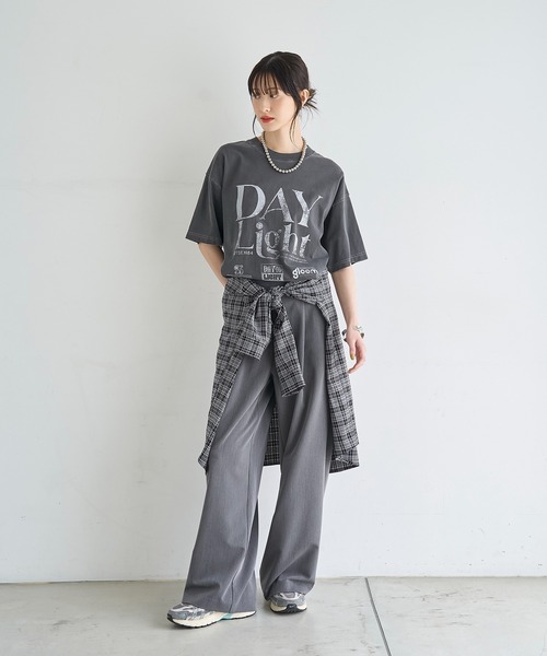 model：H166　着用サイズ：F