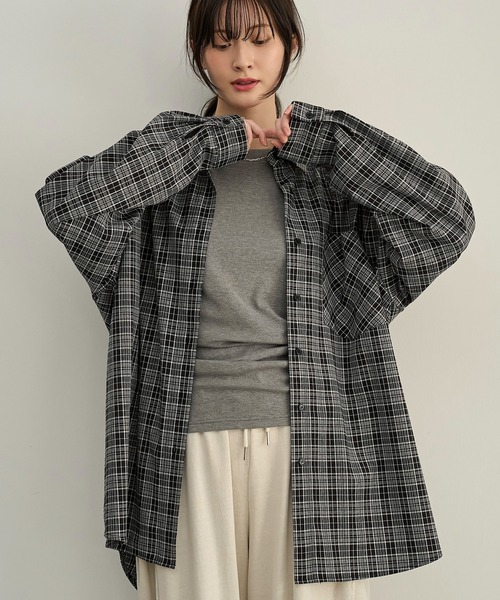 model：H166　着用サイズ：F