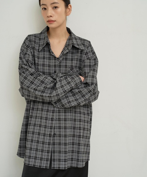 model：H166　着用サイズ：F