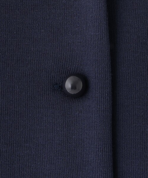 Afternoon Tea（アフタヌーンティー）の「ダンボールペプラムカーディガン（カーディガン/ボレロ・レディース・グレー/ネイビー・MEDIUM）」の3枚目の写真