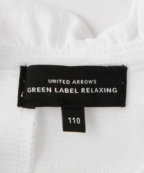 green label relaxing(グリーンレーベルリラクシング)の「カットジャカード プルオーバー / キッズ 100cm-130cm(Tシャツ/カットソー・キッズ・オフホワイト/クリーム・100cm/110cm/120cm/130cm)」の19枚目の写真