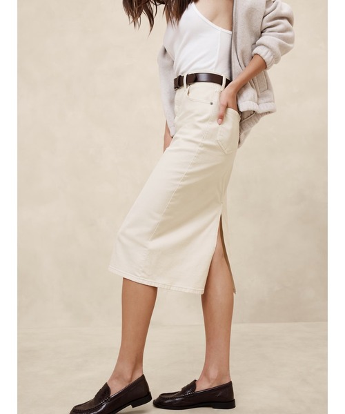 セール】BANANA REPUBLIC FACTORY STORE デニムミディペンシル