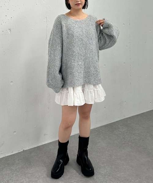 archives（アルシーヴ）の「ティアードミニキャミワンピース（ワンピース・レディース・オフホワイト/ブラック・MEDIUM）」の6枚目の写真