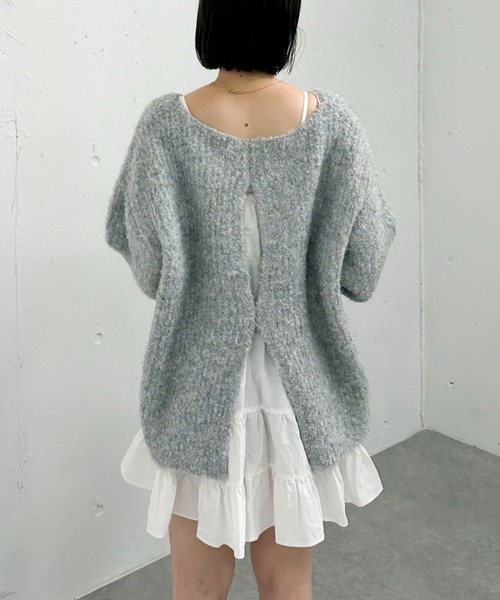 archives（アルシーヴ）の「ティアードミニキャミワンピース（ワンピース・レディース・オフホワイト/ブラック・MEDIUM）」の5枚目の写真