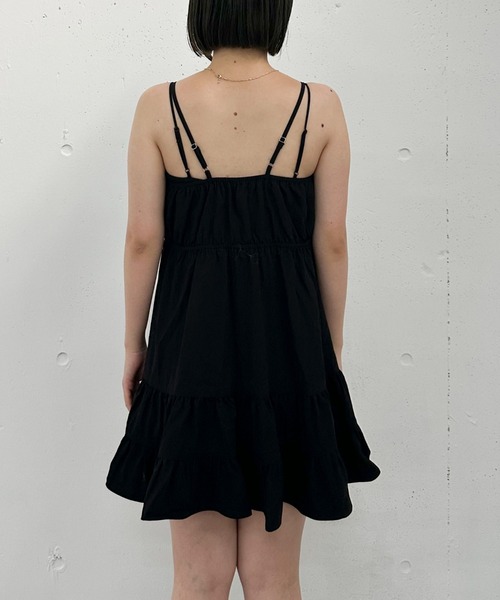 archives（アルシーヴ）の「ティアードミニキャミワンピース（ワンピース・レディース・オフホワイト/ブラック・MEDIUM）」の19枚目の写真