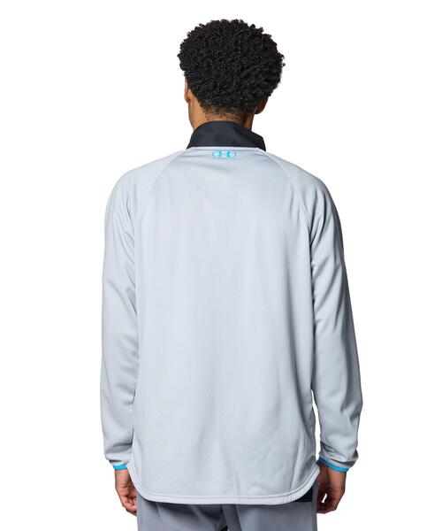 UNDER ARMOUR(アンダーアーマー)の「UAアーマーフリース マックス フルジップ ジャケット(トレーニング/メンズ)(スウェット・メンズ・グレー・M/2XL/3XL/L/S/XL)」の8枚目の写真