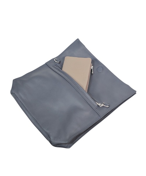 SEEKER（シーカー）の「【MATTE】ソフトレザー ボンディング2WAYロールショルダー SKB-MT15（ショルダーバッグ・メンズ・グリーン/ライム/ネイビー/ブラック/グレイッシュベージュ/キャメル・FREE）」の21枚目の写真