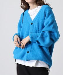 FUNALIVE | WS select フェザーヤーンルーズサイズカーディガン(カーディガン/ボレロ)