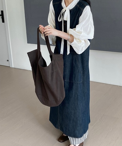 aimoha(アイモハ)の「ノースリーブデニムワンピース (SS)(ワンピース・レディース・ネイビー・SMALL/MEDIUM)」の17枚目の写真