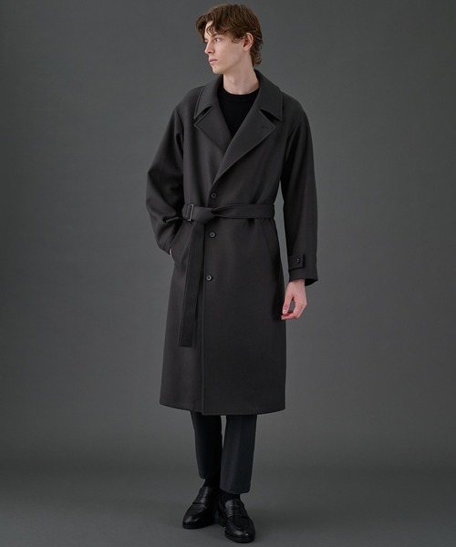 超撥水SUPER140S 2way スタンドコート｜2WAY仕様 / 保温 / 撥水