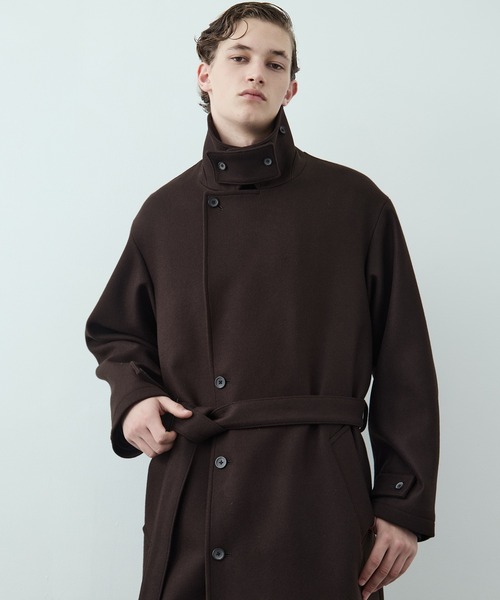 超撥水SUPER140S 2way スタンドコート｜2WAY仕様 / 保温 / 撥水 / 毛玉