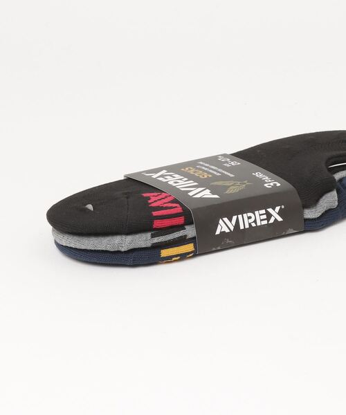 AVIREX（アヴィレックス）の「AVIREX 3PACK SET SOCKS SOX 3足セット スニーカーソックス くるぶし 25-27ｃｍ（ソックス/靴下・メンズ・B/A・FREE）」の10枚目の写真