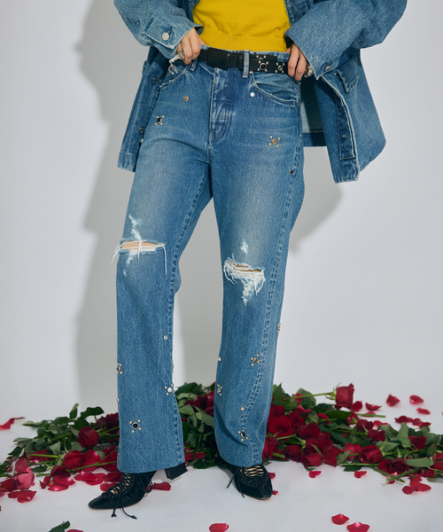 TANAKA 別注 STRAGHT JEAN TROUSER：デニムパンツ（デニムパンツ）｜TANAKA（タナカ）