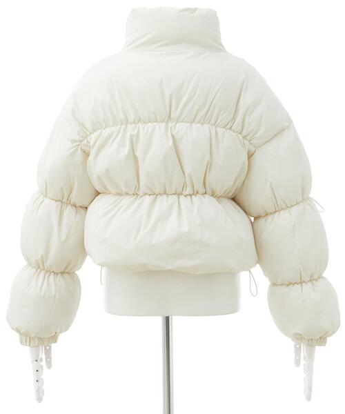 INGNI（イング）の「リボン付エコダウン（ダウンジャケット/コート