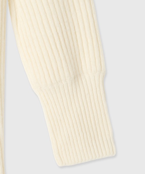 M*M様 ◇美品 新品未使用◇anuans オフショルダーニットワンピース アイ アニュアンス anuans オフショルダーニットワンピース （IVORY