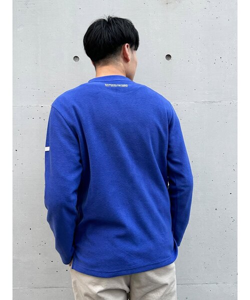 CUSTOM CULTURE(カスタムカルチャー)の「【Custom Culture】SOFT THERMO ソフトニットクルーネック ロングスリーブTシャツ(ニット/セーター・メンズ・ブラック/ブルー/トップグレー/ネイビー/ライトグレー・3/2/4)」の15枚目の写真
