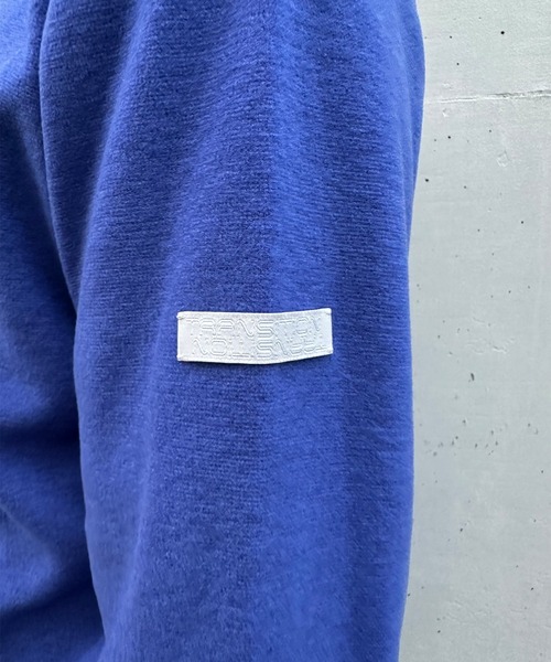 CUSTOM CULTURE(カスタムカルチャー)の「【Custom Culture】SOFT THERMO ソフトニットクルーネック ロングスリーブTシャツ(ニット/セーター・メンズ・ブラック/ブルー/トップグレー/ネイビー/ライトグレー・3/2/4)」の10枚目の写真
