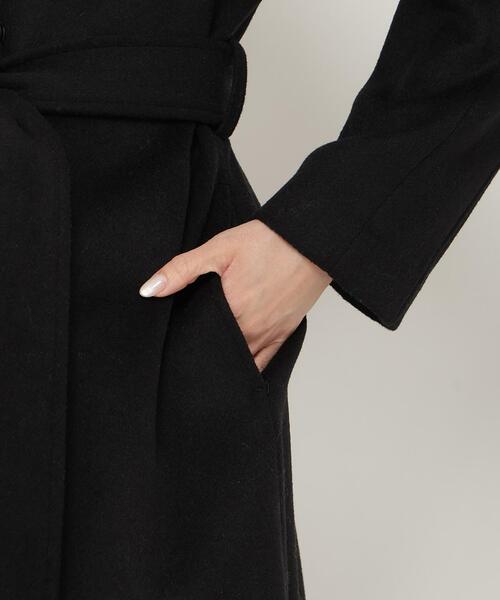 セール】ケープカラーロングコート（ダウンジャケット/コート）｜AND