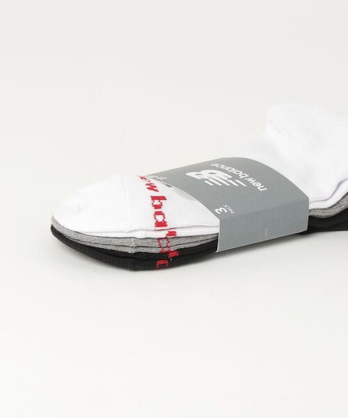 NEW BALANCE（ニューバランス）の「ミッドレングス3Pソックス（ソックス/靴下・メンズ・その他7/その他6/その他/ブラック/ホワイト系その他/ホワイト/その他8/その他1/その他5・MEDIUM/LARGE/X-LARGE）」の22枚目の写真