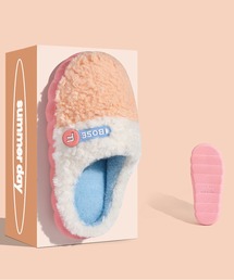 TABI PAL | あったか　ボア　スリッパ(ルームシューズ/スリッパ)