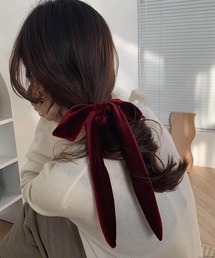 美品 Chloé クロエ チャーリー ロングリボンシュシュ 美品 Chloé クロエ チャーリー ロングリボンシュシュ（初回限定