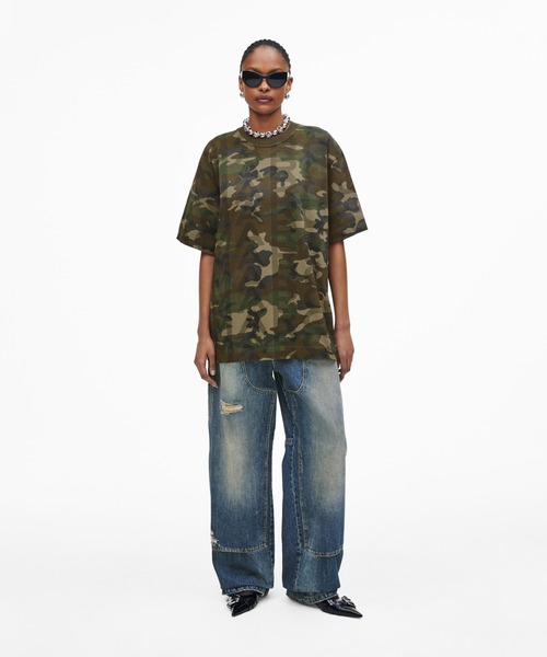マークジェイコブス モノグラム BIG Tシャツ カットソー 美品 MARC JACOBS（マークジェイコブス）の「THE MONOGRAM BIG T