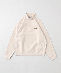 CARHARTT WIP ハーフジップアメリカンスクリプトスウェットシャツ I027014 89XX/MOOXX