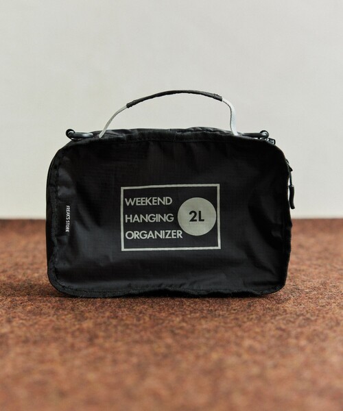 FREAK'S STORE(フリークスストア)の「WEEKEND HANGING ORGANIZER 2L ウィークエンド ハンギングオーガナイザー 2L(トラベルグッズ・メンズ・ブルー/グレー/ブラック・ONE SIZE)」の9枚目の写真
