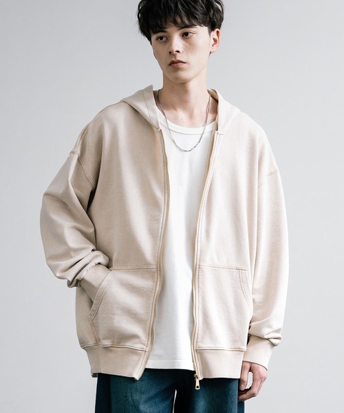 オーバーサイズケミカルオーバーダイ フルジップアップパーカー(パーカー)|Rocky Monroe(ロッキーモンロー) オーバーサイズケミカルオーバーダイ フルジップアップパーカー(パーカー)|Rocky Monroe(ロッキーモンロー)